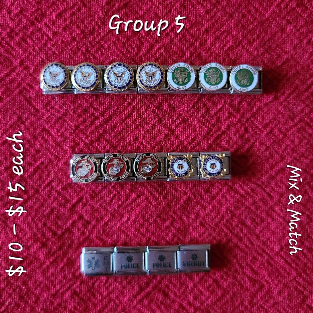 🛍BOGO 50% OFF - LOTS of Italian Charms... too many to list solo!  GROUP 5